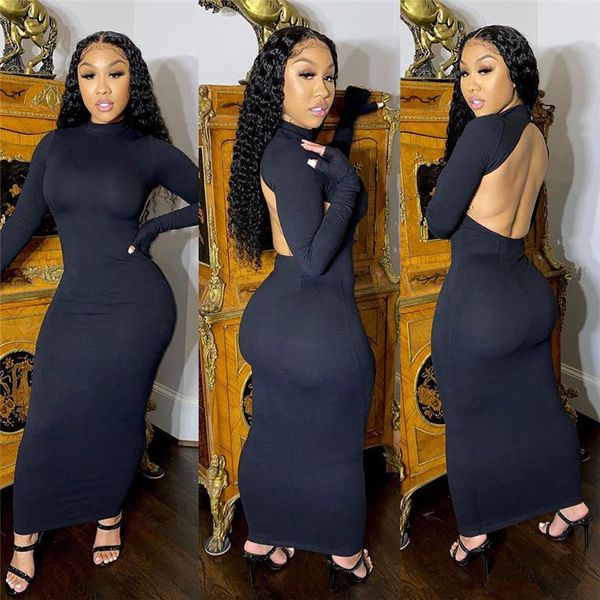 women dress skinny elegant long sleeve backless evening party female maxi white black pleated dresses vestidos casual, Black;gray
women dress skinny elegant long sleeve backless evening party female maxi white black pleated dresses vestidos casual, Black;gray