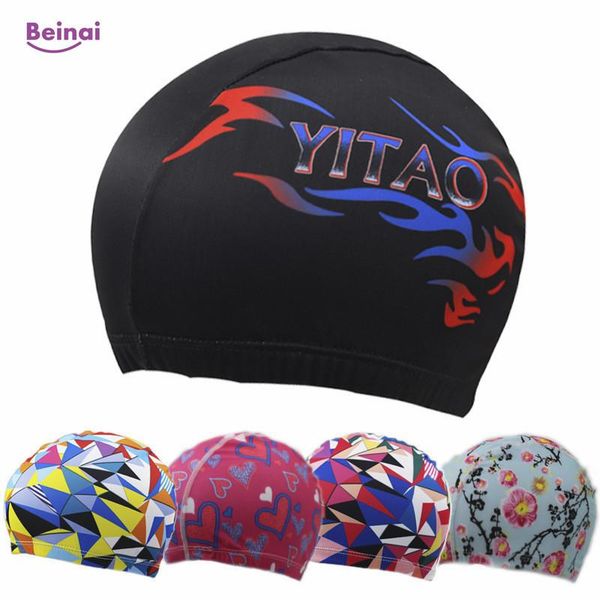 swimming caps beinai nylon waterproof solid ear protection swim print size quick dry high elastic
swimming caps beinai nylon waterproof solid ear protection swim print size quick dry high elastic