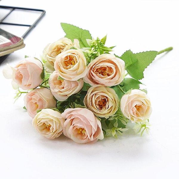 decorative flowers & wreaths 1 pc retro artificial small tea rose simulation bouquet high-grade wedding home fake flower party decoration
decorative flowers & wreaths 1 pc retro artificial small tea rose simulation bouquet high-grade wedding home fake flower party decoration