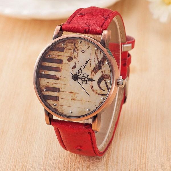 wristwatches fashion women quartz wrist watches vintage leather strap piano keys watch casual dress women's relojes hombre 2021 clock, Slivery;brown
wristwatches fashion women quartz wrist watches vintage leather strap piano keys watch casual dress women's relojes hombre 2021 clock, Slivery;brown