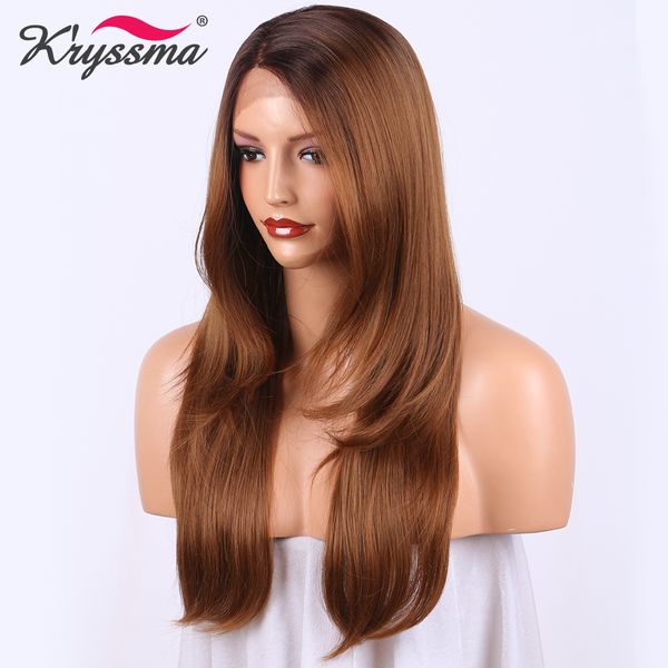lace front wigs for women ombre brown wigs long natural straight wig synthetic cosplay wigs heat resistant fiber hairfactory direct, Black
lace front wigs for women ombre brown wigs long natural straight wig synthetic cosplay wigs heat resistant fiber hairfactory direct, Black