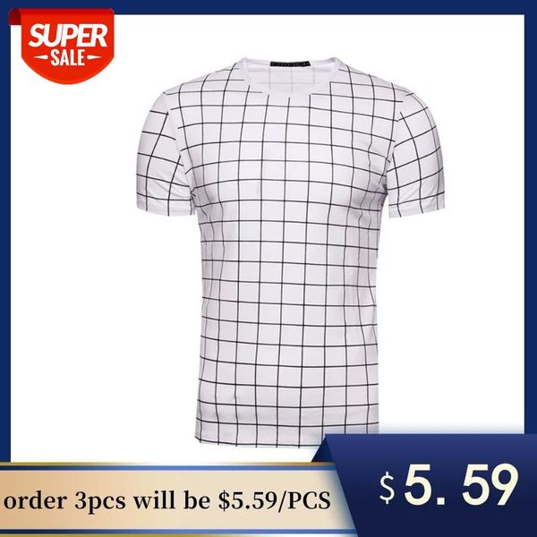 factory clearance 100% cotton t-shirt men casual slim fit o-neck print plaid short sleeve mens tees male t shirt #961u, White;black
factory clearance 100% cotton t-shirt men casual slim fit o-neck print plaid short sleeve mens tees male t shirt #961u, White;black