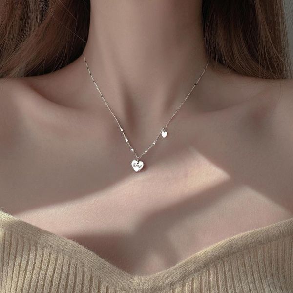 chains sweet double love heart 925 sterling silver pendant necklace for women simple luxury jewelry minimalist gifts
chains sweet double love heart 925 sterling silver pendant necklace for women simple luxury jewelry minimalist gifts