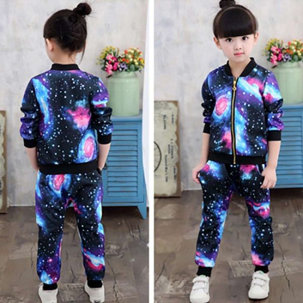 new 2021 spring and children's summer wear autumn star sky long sleeve sports two piece girls' suit
new 2021 spring and children's summer wear autumn star sky long sleeve sports two piece girls' suit