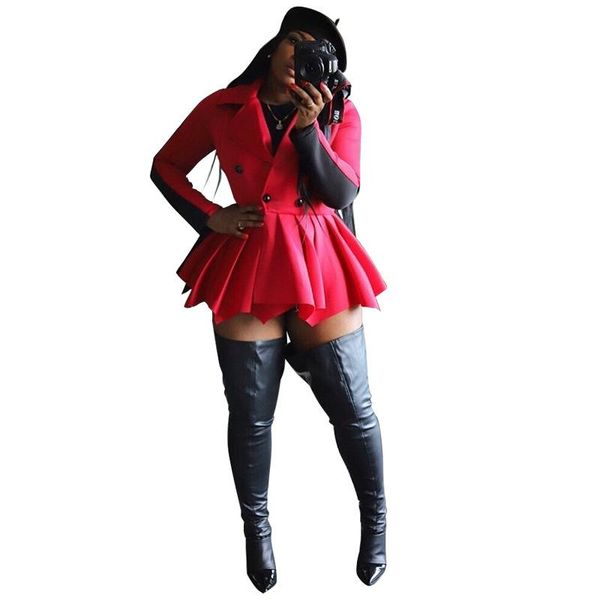 casual dresses fashion woman dress fall elegant office workwear patchwork color button mini bodycon long sleeve s-xxxxl, Black;gray
casual dresses fashion woman dress fall elegant office workwear patchwork color button mini bodycon long sleeve s-xxxxl, Black;gray