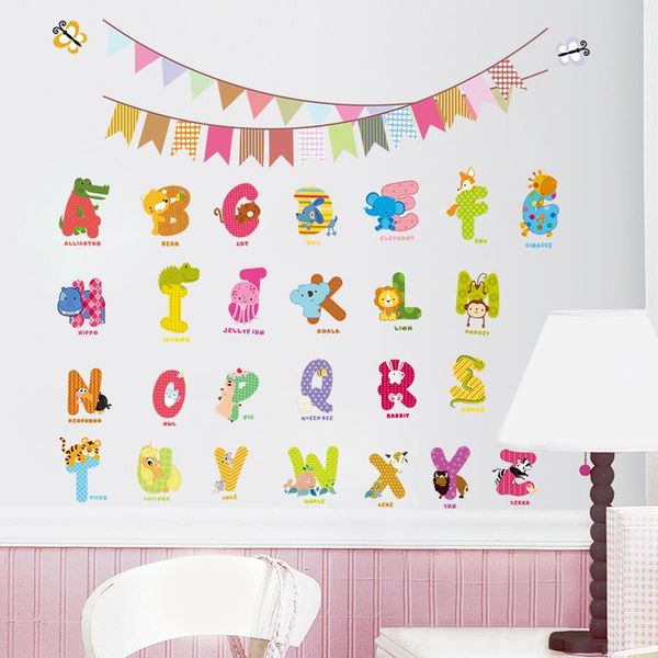 wall stickers cute animal characters letters sticker flag nursery kids room birthday decoration english decals alphabet logo
wall stickers cute animal characters letters sticker flag nursery kids room birthday decoration english decals alphabet logo