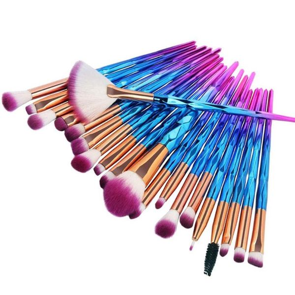 makeup brushes 20pcs diamond set powder foundation blush blending eye shadow lip cosmetic beauty make up brush
makeup brushes 20pcs diamond set powder foundation blush blending eye shadow lip cosmetic beauty make up brush