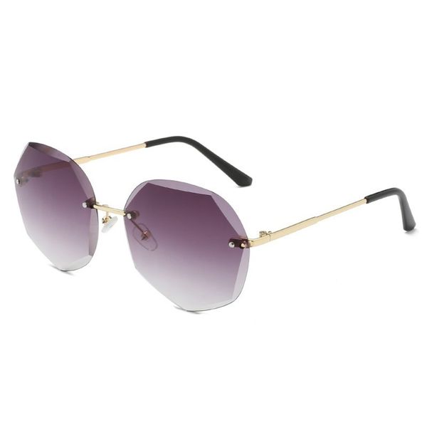 fashion girl rimless sunglasses women's korean cut edge gradient transparent ocean film, White;black
fashion girl rimless sunglasses women's korean cut edge gradient transparent ocean film, White;black