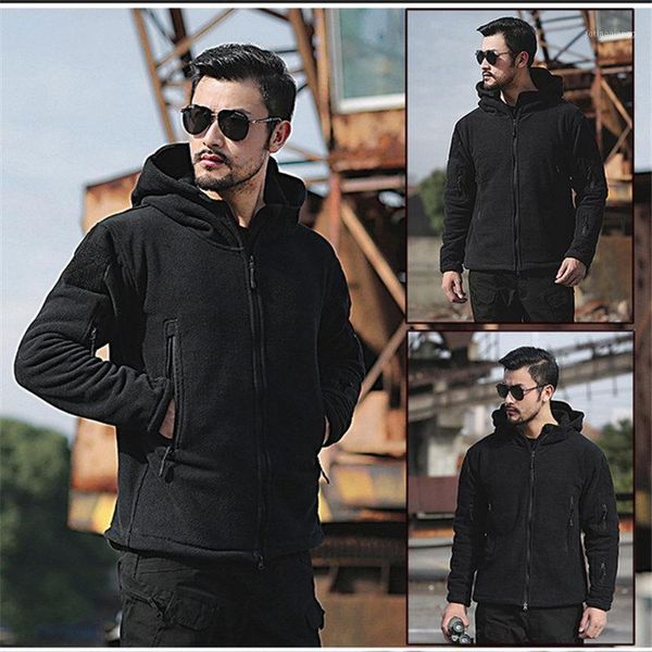 men's jackets military man fleece tactical softshell polartec black jacket thermal polar hooded coat outerwear men outdoor sports cloth, Black;brown
men's jackets military man fleece tactical softshell polartec black jacket thermal polar hooded coat outerwear men outdoor sports cloth, Black;brown