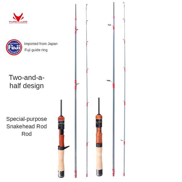 purelure ultra light trout fishing rod spinning and casting lure rod for super light fishing experience
purelure ultra light trout fishing rod spinning and casting lure rod for super light fishing experience