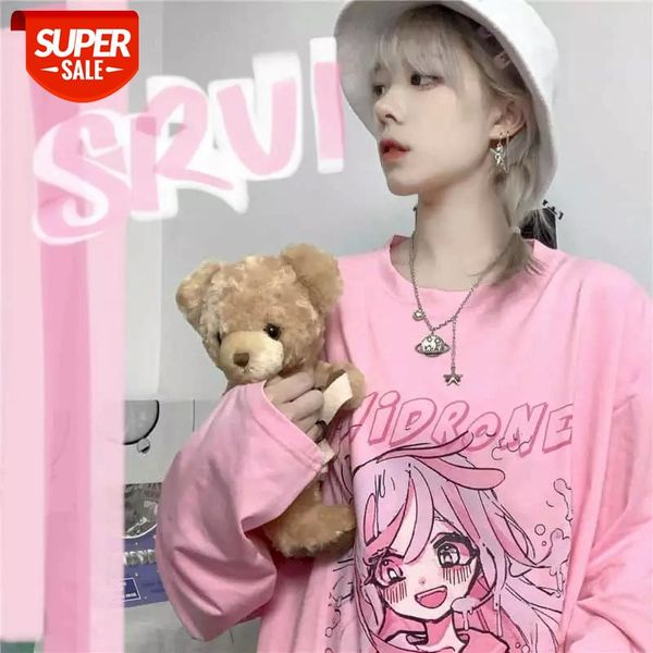 t-shirt long sleeve female soft girl japanese ins cute anime girl print autumn 2020 new loose t-shirt student streetwear #lt07, White
t-shirt long sleeve female soft girl japanese ins cute anime girl print autumn 2020 new loose t-shirt student streetwear #lt07, White