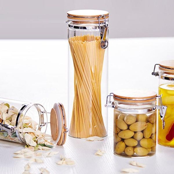 storage bottles & jars 1pc clear sealed glass containers for food insect-proof kitchen box noodles nuts flour beans
storage bottles & jars 1pc clear sealed glass containers for food insect-proof kitchen box noodles nuts flour beans
