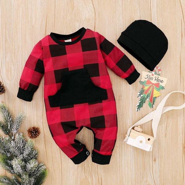 clothing sets 0-18m baby xmas rompers born girl boy clothes plaid romper infant toddler jumpsuit+hat overall outfits set54, White
clothing sets 0-18m baby xmas rompers born girl boy clothes plaid romper infant toddler jumpsuit+hat overall outfits set54, White