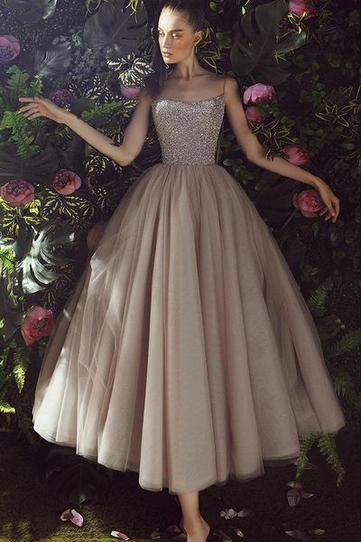 party dresses selling prom 2021 straps beading sequins tulle tea length evening gowns high end vestido de festa, White;black
party dresses selling prom 2021 straps beading sequins tulle tea length evening gowns high end vestido de festa, White;black