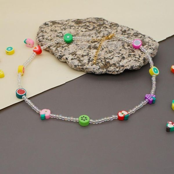 charm bracelets bohemian multicolor glass bead bracelet soft ceramic fruit accessories extension charms jewellery pulseras, Golden;silver
charm bracelets bohemian multicolor glass bead bracelet soft ceramic fruit accessories extension charms jewellery pulseras, Golden;silver