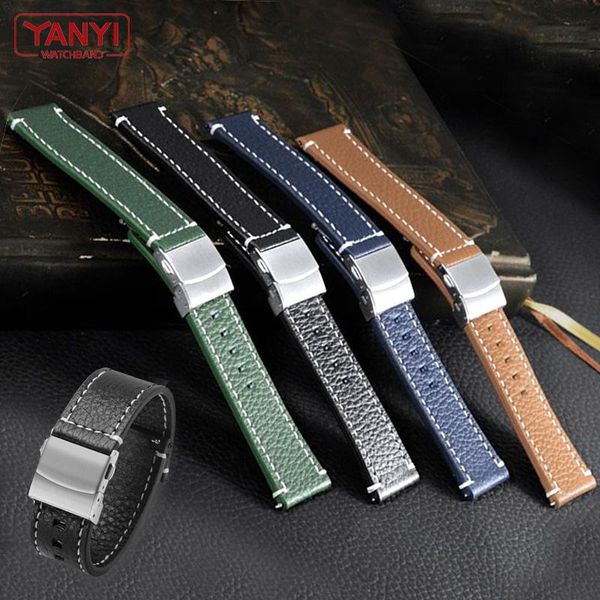 watch bands double sided head layer cow leather watchband 18mm 20mm 22mm band litchi pattern genuine bracelet fit wrist belt, Black;brown
watch bands double sided head layer cow leather watchband 18mm 20mm 22mm band litchi pattern genuine bracelet fit wrist belt, Black;brown