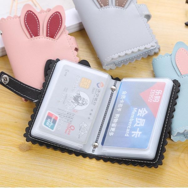 card holders cartoon pu leather men and women business holder ears id bag bank, Brown;gray
card holders cartoon pu leather men and women business holder ears id bag bank, Brown;gray