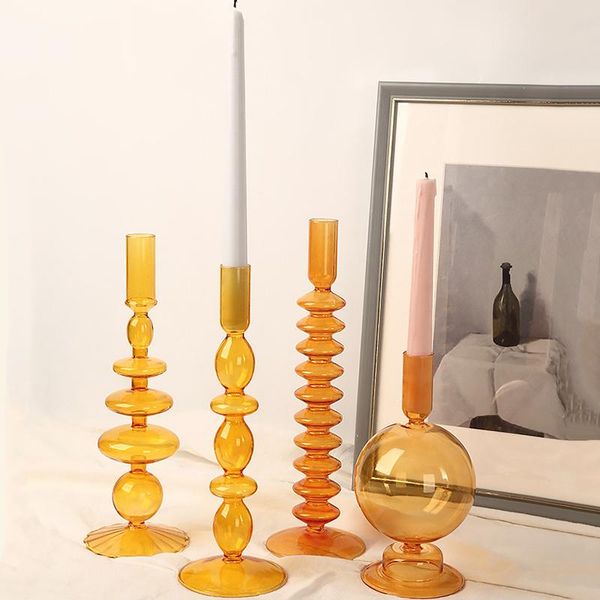 candle holders nordic retro glass holder creative home decor vase ornaments wedding candlelight dinner decoration props orange
candle holders nordic retro glass holder creative home decor vase ornaments wedding candlelight dinner decoration props orange