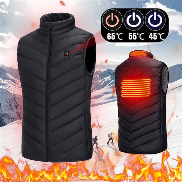 men's vests electric heated vest men women washable heating waistcoat thermal warm clothing usb outdoor winter jacket, Black;white
men's vests electric heated vest men women washable heating waistcoat thermal warm clothing usb outdoor winter jacket, Black;white