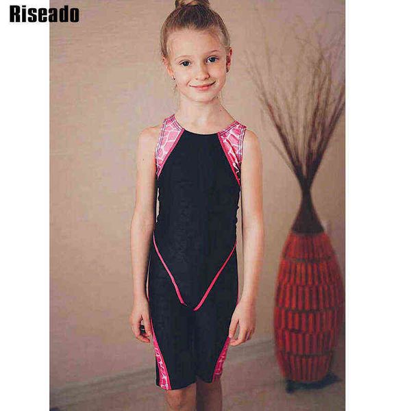 riseado sport one piece swimsuit boyleg swimwear girls racer back children bathing suit patchwork swimming suit 8-12 years, White;black
riseado sport one piece swimsuit boyleg swimwear girls racer back children bathing suit patchwork swimming suit 8-12 years, White;black