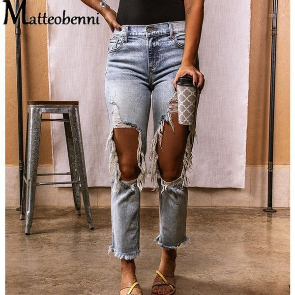 spring fashion hole ripped jeans women cotton denim slim elasticity skinny pants high waist casual vintage femme women's, Blue
spring fashion hole ripped jeans women cotton denim slim elasticity skinny pants high waist casual vintage femme women's, Blue