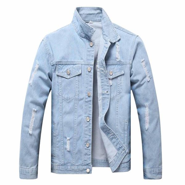 men's jackets 2022 cotton denim jacket men casual solid color lapel single breasted jeans autumn slim fit quality mens, Black;brown
men's jackets 2022 cotton denim jacket men casual solid color lapel single breasted jeans autumn slim fit quality mens, Black;brown
