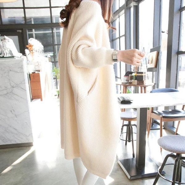 women's knits & tees women winter long cardigan sweater autumn bat sleeve knitted plus size jacket loose ladies sweaters coat 2021, White
women's knits & tees women winter long cardigan sweater autumn bat sleeve knitted plus size jacket loose ladies sweaters coat 2021, White
