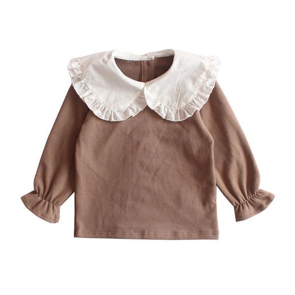 autumn girls doll collar t-shirt bottoming t-shirt toddler girl clothes 210701, Blue
autumn girls doll collar t-shirt bottoming t-shirt toddler girl clothes 210701, Blue