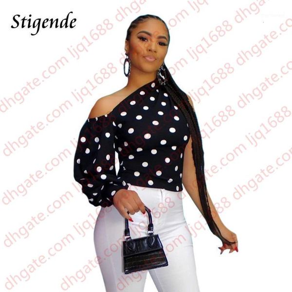stigende lantern sleeve polka dot crop blouse women casual slash neck short blouse fashion one shoulder shirts blouses1, White
stigende lantern sleeve polka dot crop blouse women casual slash neck short blouse fashion one shoulder shirts blouses1, White