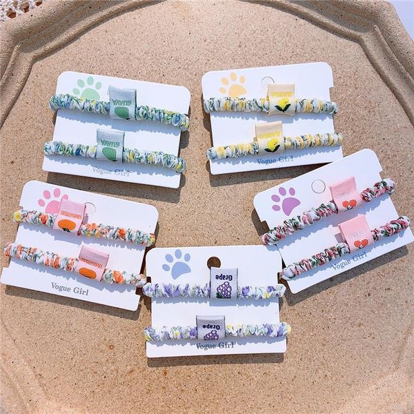 hair accessories 1 pair sweet girl simple small fresh fabric floral large intestine ring fashion korea children's ponytail, Slivery;white
hair accessories 1 pair sweet girl simple small fresh fabric floral large intestine ring fashion korea children's ponytail, Slivery;white