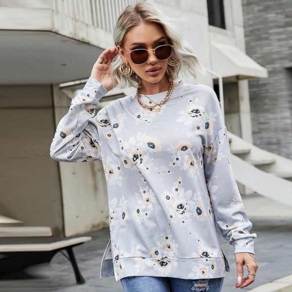 women's t-shirt women casual long sleeve loose sweatshirt autumn elegant floral printed ladies chic fashion o-neck pullover 2021 stree, White
women's t-shirt women casual long sleeve loose sweatshirt autumn elegant floral printed ladies chic fashion o-neck pullover 2021 stree, White