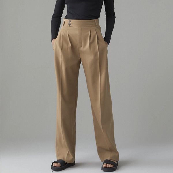 women's pants & capris women high waist suit fashion mopping casual loose straight early autumn new female simple wide-leg long tr, Black;white
women's pants & capris women high waist suit fashion mopping casual loose straight early autumn new female simple wide-leg long tr, Black;white