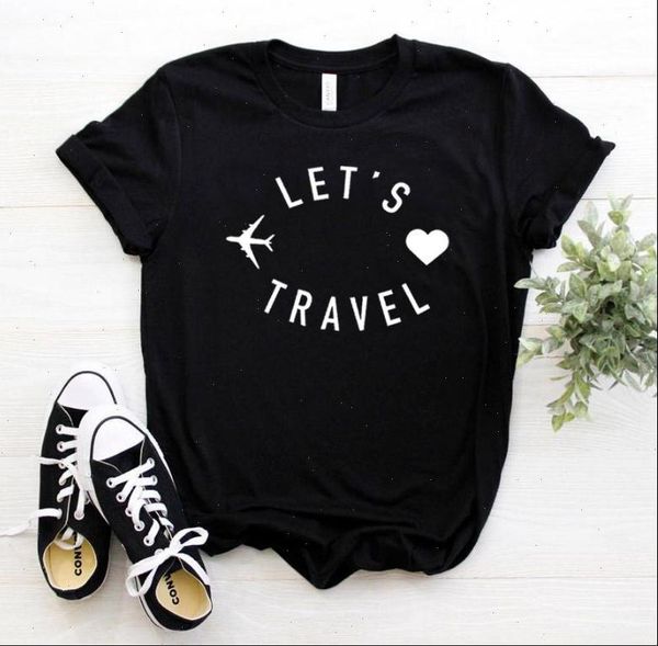 lets travel letter print t shirt women short sleeve o neck loose tshirt 2021 summer women tee shirt camisetas mujer, White
lets travel letter print t shirt women short sleeve o neck loose tshirt 2021 summer women tee shirt camisetas mujer, White