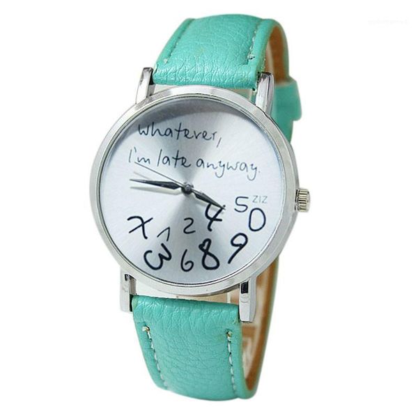 wristwatches women's fashion simple atmospheric letter leather with round dial quartz exquisite watch ladies gift f720, Slivery;brown
wristwatches women's fashion simple atmospheric letter leather with round dial quartz exquisite watch ladies gift f720, Slivery;brown