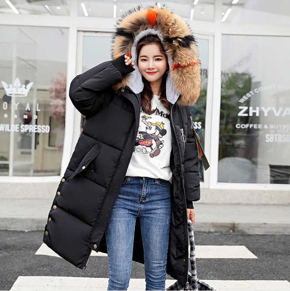 long winter warm jacket plus size puffy down quilted jacket street wear winter autumn parka womens, Black
long winter warm jacket plus size puffy down quilted jacket street wear winter autumn parka womens, Black