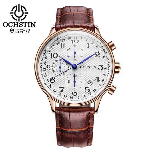 wristwatches ochstin men chronograph watch sport auto date quartz-watch men's wrist reloj relogio masculino erkek kol saati, Slivery;brown
wristwatches ochstin men chronograph watch sport auto date quartz-watch men's wrist reloj relogio masculino erkek kol saati, Slivery;brown