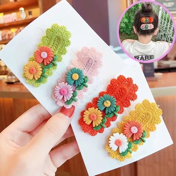 2021 new brand handmade flower knitted sweet cute beauty dress up hair clips for children head accessories headwear girls, Slivery;white
2021 new brand handmade flower knitted sweet cute beauty dress up hair clips for children head accessories headwear girls, Slivery;white