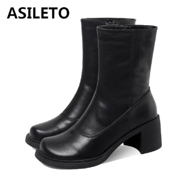 boots asileto 2021 woman spring autumn round toe 5cm square middle heels pu zip size 35-39 white black casual outdoor s1816
boots asileto 2021 woman spring autumn round toe 5cm square middle heels pu zip size 35-39 white black casual outdoor s1816