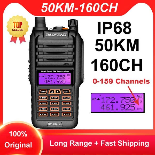 2021 baofeng uv 9r plus 160ch walkie talkie long range 50km two way radio vhf uhf radio station uv9r plus cb ham hf transceiver
2021 baofeng uv 9r plus 160ch walkie talkie long range 50km two way radio vhf uhf radio station uv9r plus cb ham hf transceiver