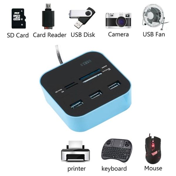 hubs h4ga usb 2.0 hub combo splitter 3 port multiple expander no driver required plug and play, for pc computer laptop
hubs h4ga usb 2.0 hub combo splitter 3 port multiple expander no driver required plug and play, for pc computer laptop