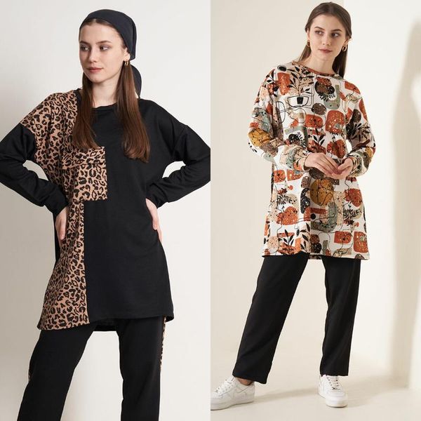 two piece sets women tracksuit leopard patterned + pants jogging sporty matching suits 2021 femme mujer sportswear casual, White
two piece sets women tracksuit leopard patterned + pants jogging sporty matching suits 2021 femme mujer sportswear casual, White
