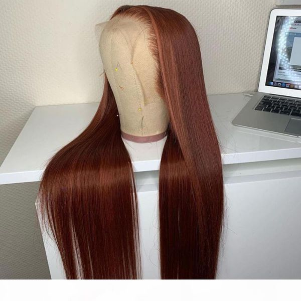 silky straight light auburn 360 lace frontal human hair wigs with baby hair 180density deep part lace front wigs for women, Black;brown
silky straight light auburn 360 lace frontal human hair wigs with baby hair 180density deep part lace front wigs for women, Black;brown