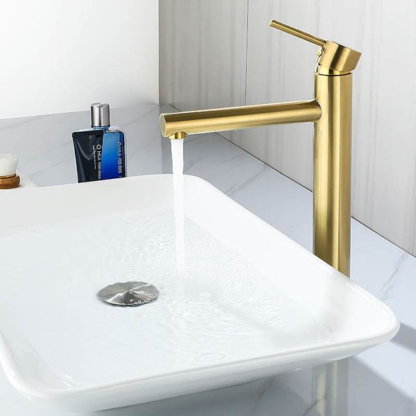 bathroom sink faucets brushed gold deck mounted cold and water tap brass basin rd85
bathroom sink faucets brushed gold deck mounted cold and water tap brass basin rd85
