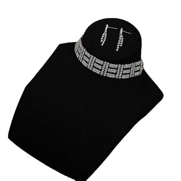 popular necklaces with diamond and pattern, Silver