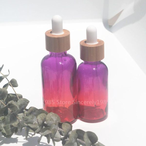 storage bottles & jars 100pcs 30ml 50ml 100ml gradient color dropper glass bottle with bamboo essential oil refillable
storage bottles & jars 100pcs 30ml 50ml 100ml gradient color dropper glass bottle with bamboo essential oil refillable
