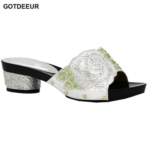 dress shoes latest designer women luxury 2021 african wedding and bag set decorated with rhinestone ladies sandals heels, Black
dress shoes latest designer women luxury 2021 african wedding and bag set decorated with rhinestone ladies sandals heels, Black