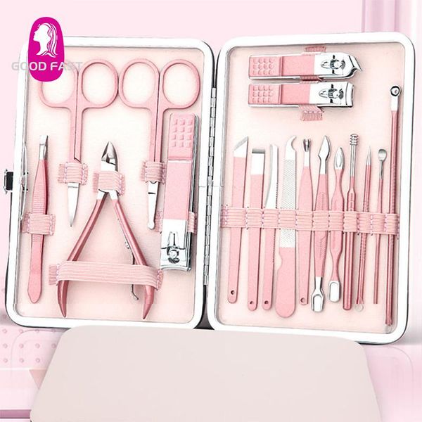 nail art kits 7-18 pcs professional eagle hook pedicure knife scissors dead skin pliers portable clipper manicure tool set
nail art kits 7-18 pcs professional eagle hook pedicure knife scissors dead skin pliers portable clipper manicure tool set