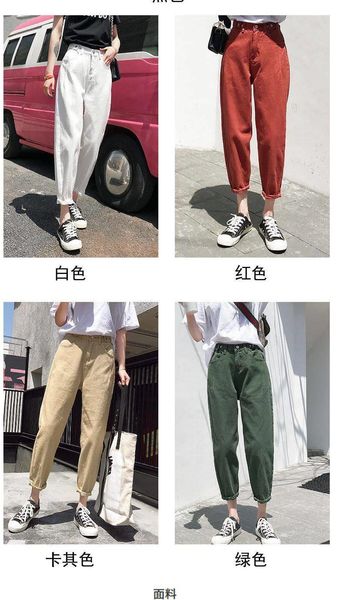 women's jeans 2021 women high waist white plus size ankle trousers mom loose was thin, Blue
women's jeans 2021 women high waist white plus size ankle trousers mom loose was thin, Blue