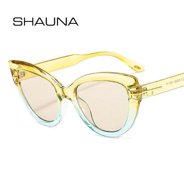 sunglasses shauna fashion cat eye women gradient shades retro optical glasses frames, White;black
sunglasses shauna fashion cat eye women gradient shades retro optical glasses frames, White;black