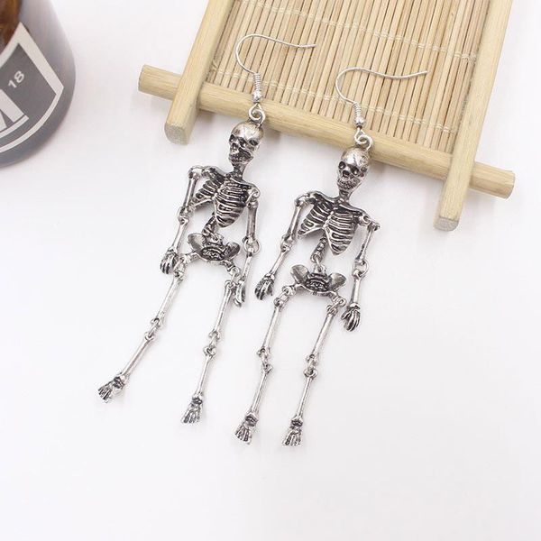 dangle & chandelier halloween skeleton drop earrings vintage goth punk large skull for women fashion trendy hyperbolic jewelry gifts, Silver
dangle & chandelier halloween skeleton drop earrings vintage goth punk large skull for women fashion trendy hyperbolic jewelry gifts, Silver